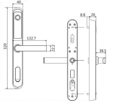 Khóa Điện Tử KASSLER KL-599I