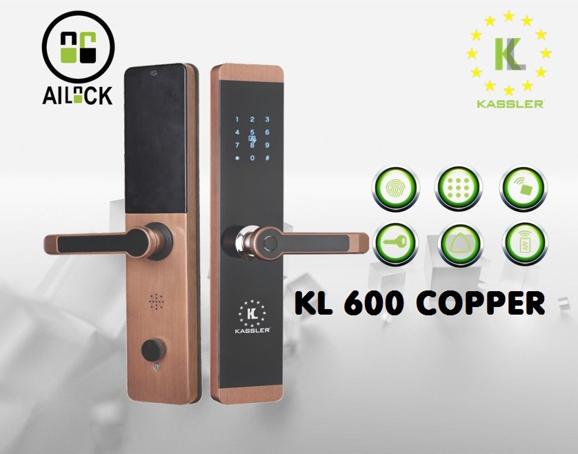 Khóa Điện Tử KASSLER KL-600 COPPER APP