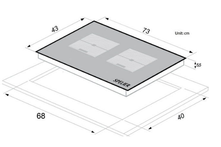 Bếp Từ SPELIER SPM-988I PLUS