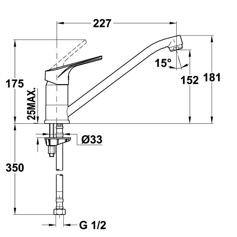 Vòi Rửa TEKA EASY MTP 913