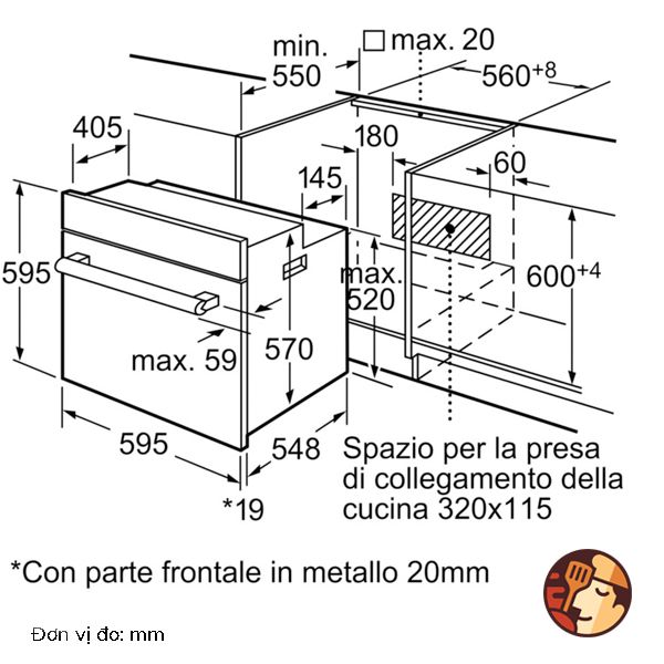 Lò Nướng BOSCH HBF134ES0|Serie 2
