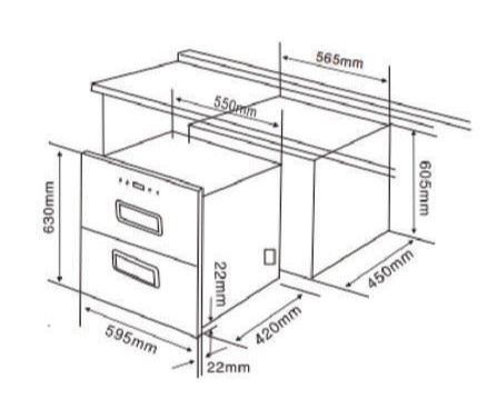 Máy sấy chén EUROSUN EU-DS120