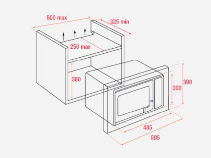 Lò vi sóng Teka EASY MB 620 BI