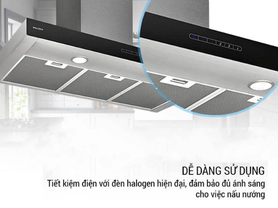Máy Hút Mùi Malloca MIN F-205
