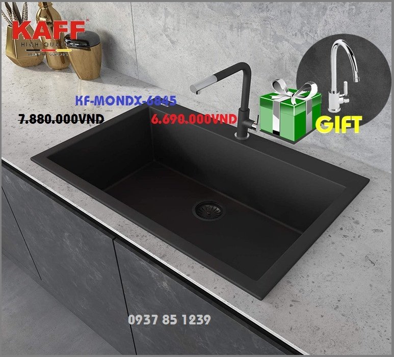 Chậu rửa KAFF GRANITE KAFF KF-MONDX-6845