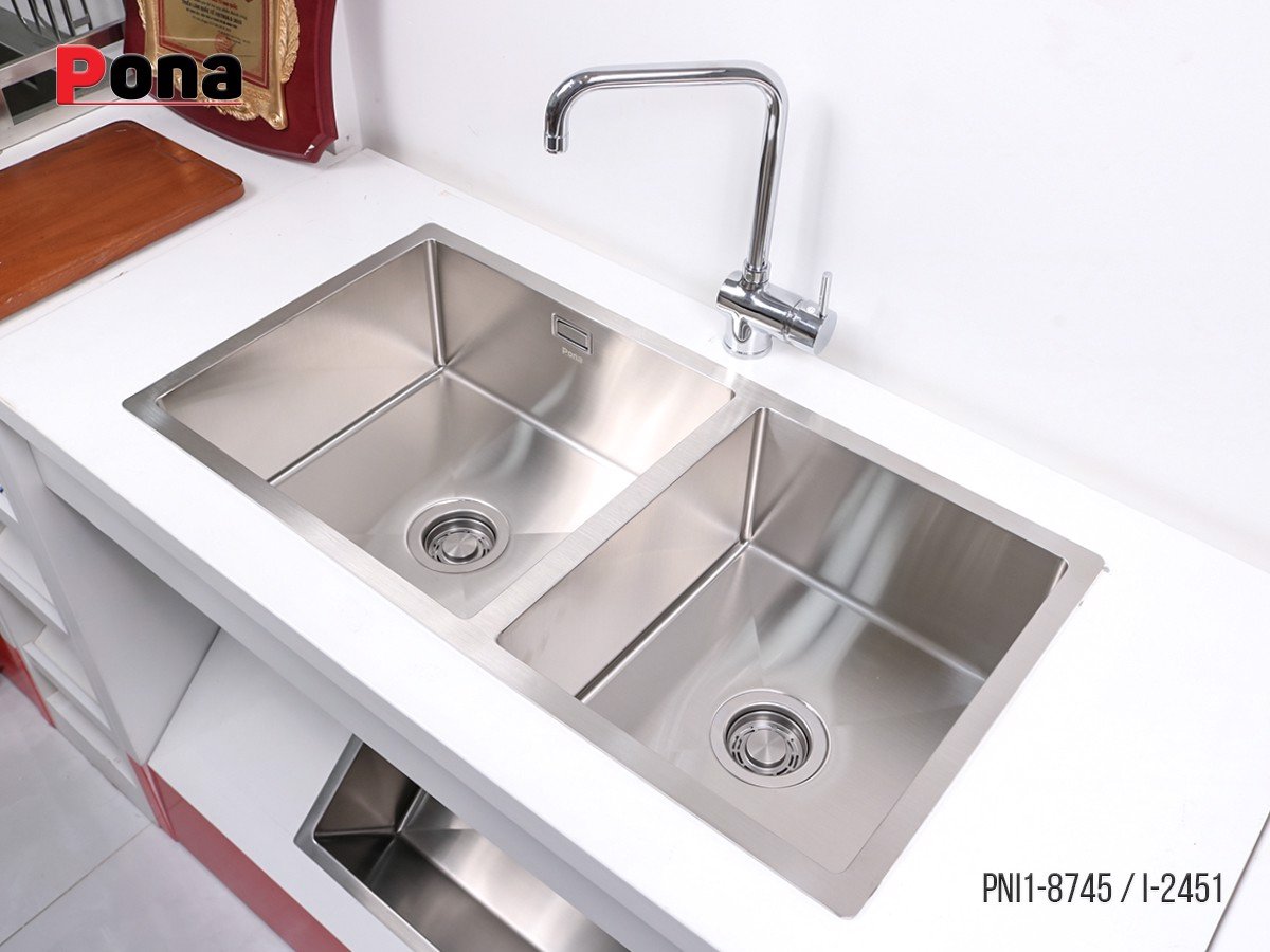 Chậu Rửa PONA PNI1-8745/ Inox
