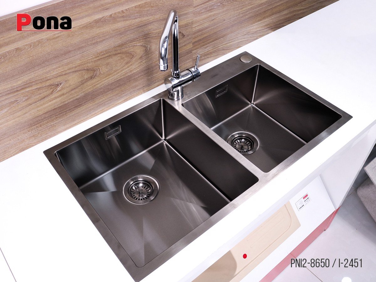 Chậu Rửa PONA PNI2-8650/ Black