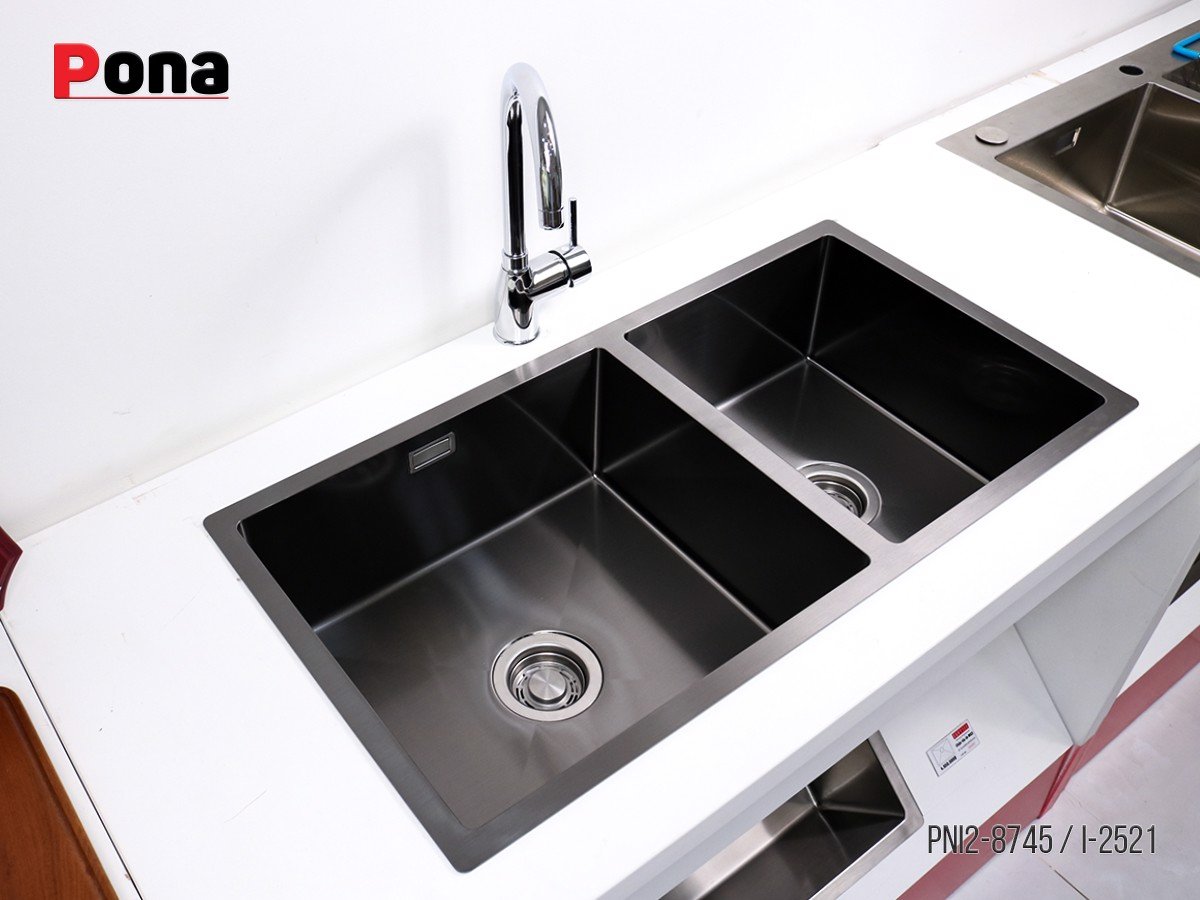 Chậu Rửa PONA PNI2-8745/ Black