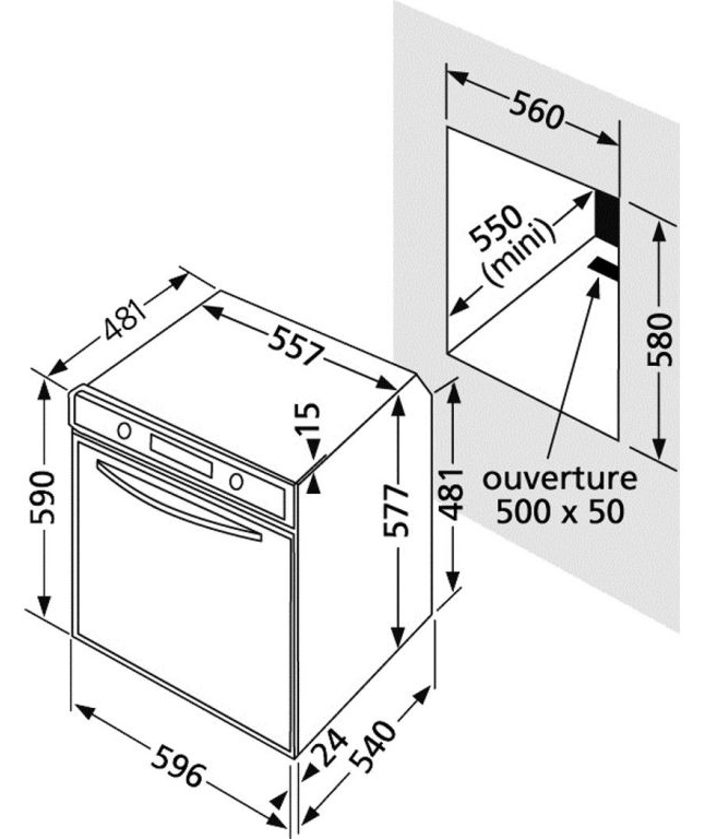 Lò Nướng Rosieres RF43IN