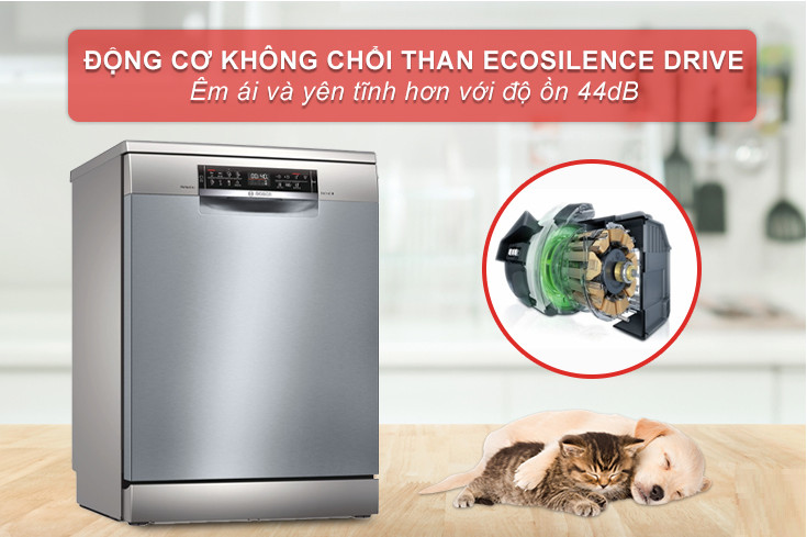 Máy Rửa Chén BOSCH SMS6ZCI42E|Serie 6