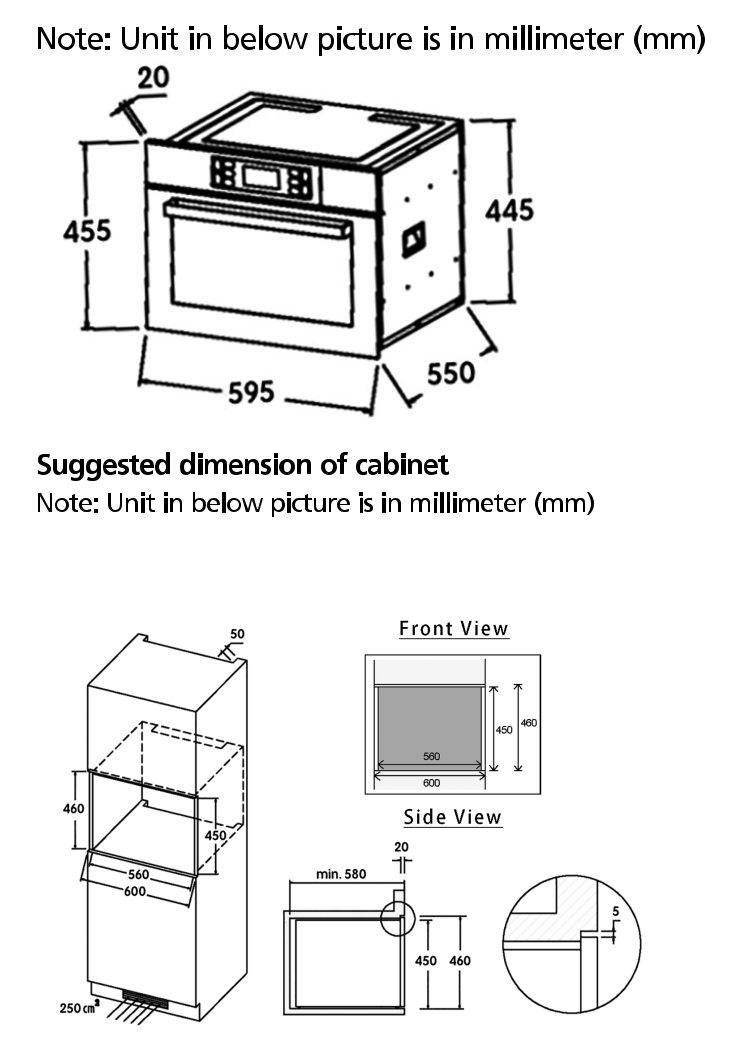 Lò Nướng Kết Hợp Hấp KAFF KF-ST56LXR