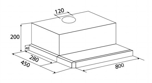 Máy Hút Mùi KAFF KF-TL800
