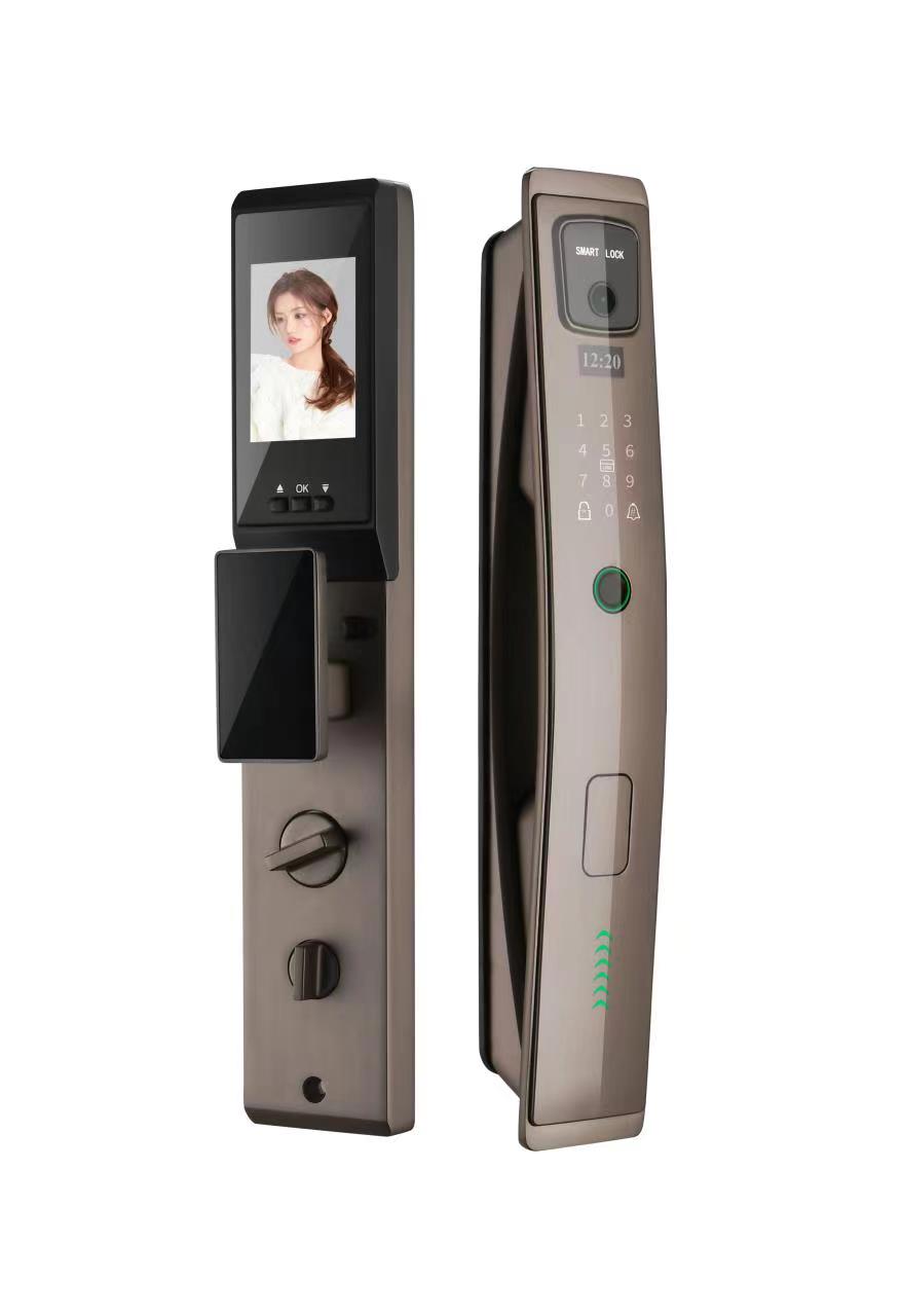 KHÓA CỬA VÂN TAY HUBERT HB CG79 NANO COFFEE - 17 KHÓA CỬA VÂN TAY HUBERT HB CG79 NANO COFFEE