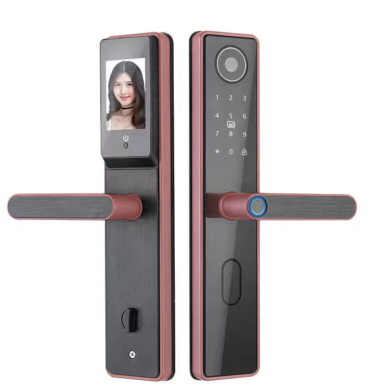 CỬA HÀNG KHÓA CỬA VÂN TAY HUBERT CHÍNH HÃNG - Lựa Chọn Số 1 cho An Ninh Nhà Cửa - 7 KHÓA CỬA VÂN TAY HUBERT HB CG66 COPPER