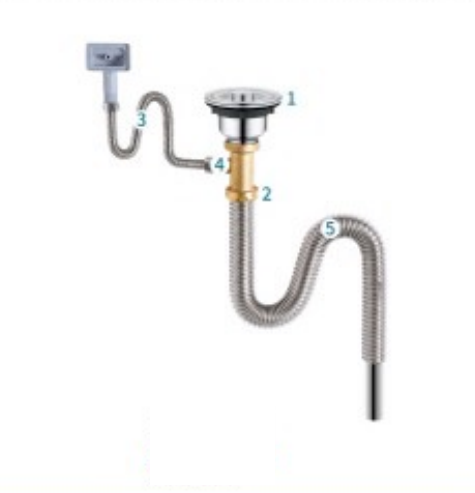 BỘ XI PHÔNG XẢ CHẬU ĐƠN B-GEM BG-XC01