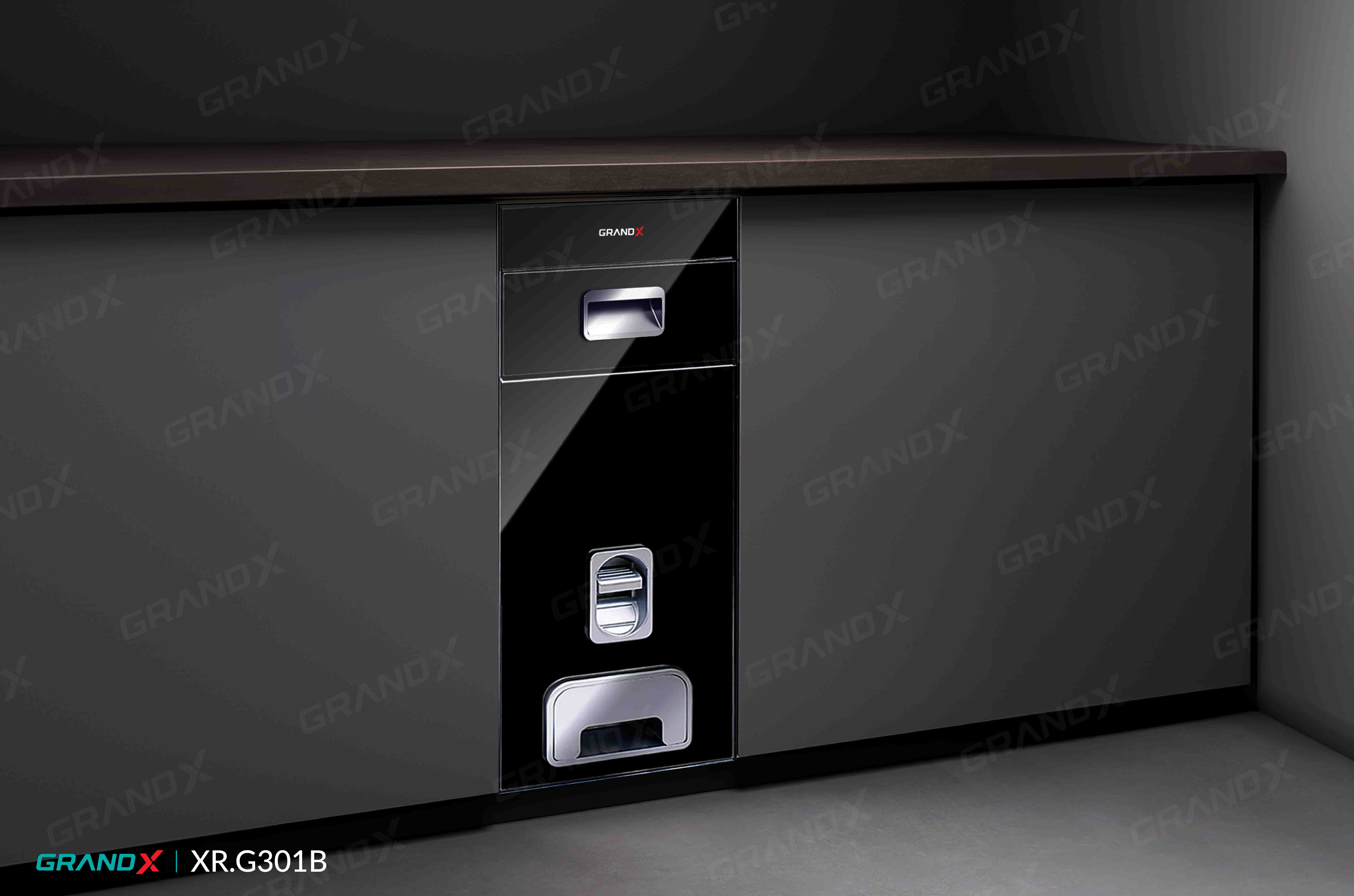 Thùng Gạo Mặt Kính Cường Lực GrandX XR.G301B