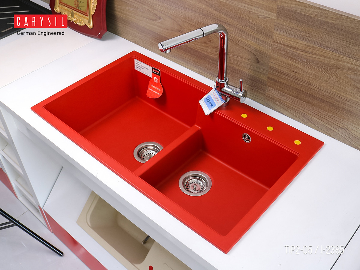 Chậu Rửa CARYSIL TIP2-05/Red