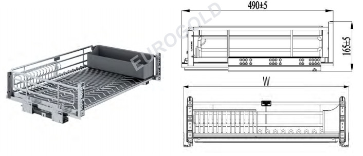 Giá Xoong Nồi Inox Oval EUROGOLD EPV6090