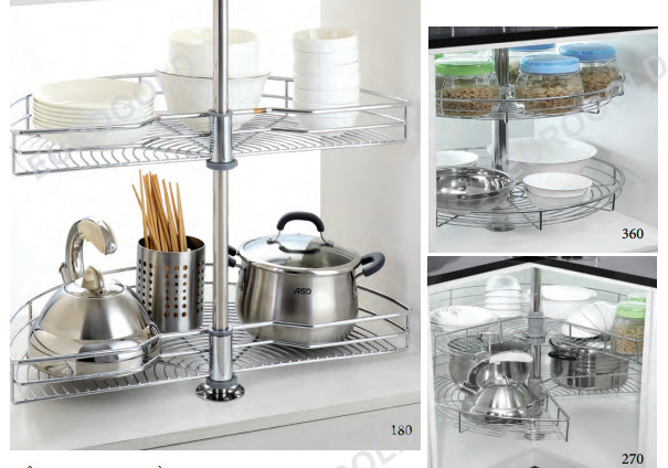 Mâm Xoay Inox Nan Tròn EUROGOLD TR360F