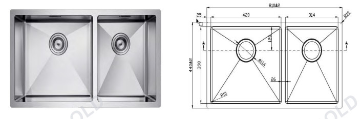 Chậu Rửa EUROGOLD EUS68144