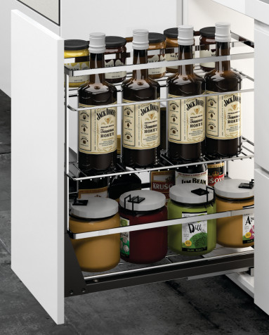 Giá Gia Vị Inox Nan Dẹt ROXANA R003 VIP