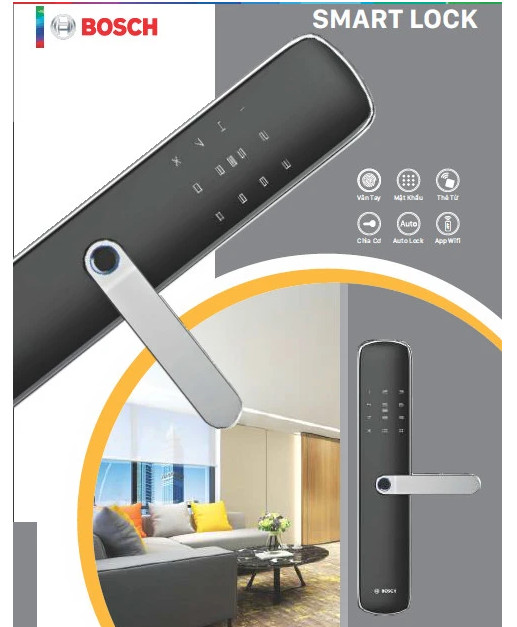 Khóa Điện Tử BOSCH ID60BK