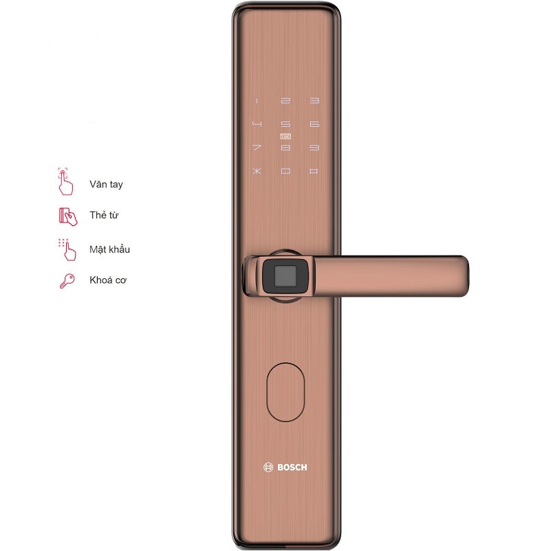 Khóa Điện Tử BOSCH ID30B AMBER GOLD