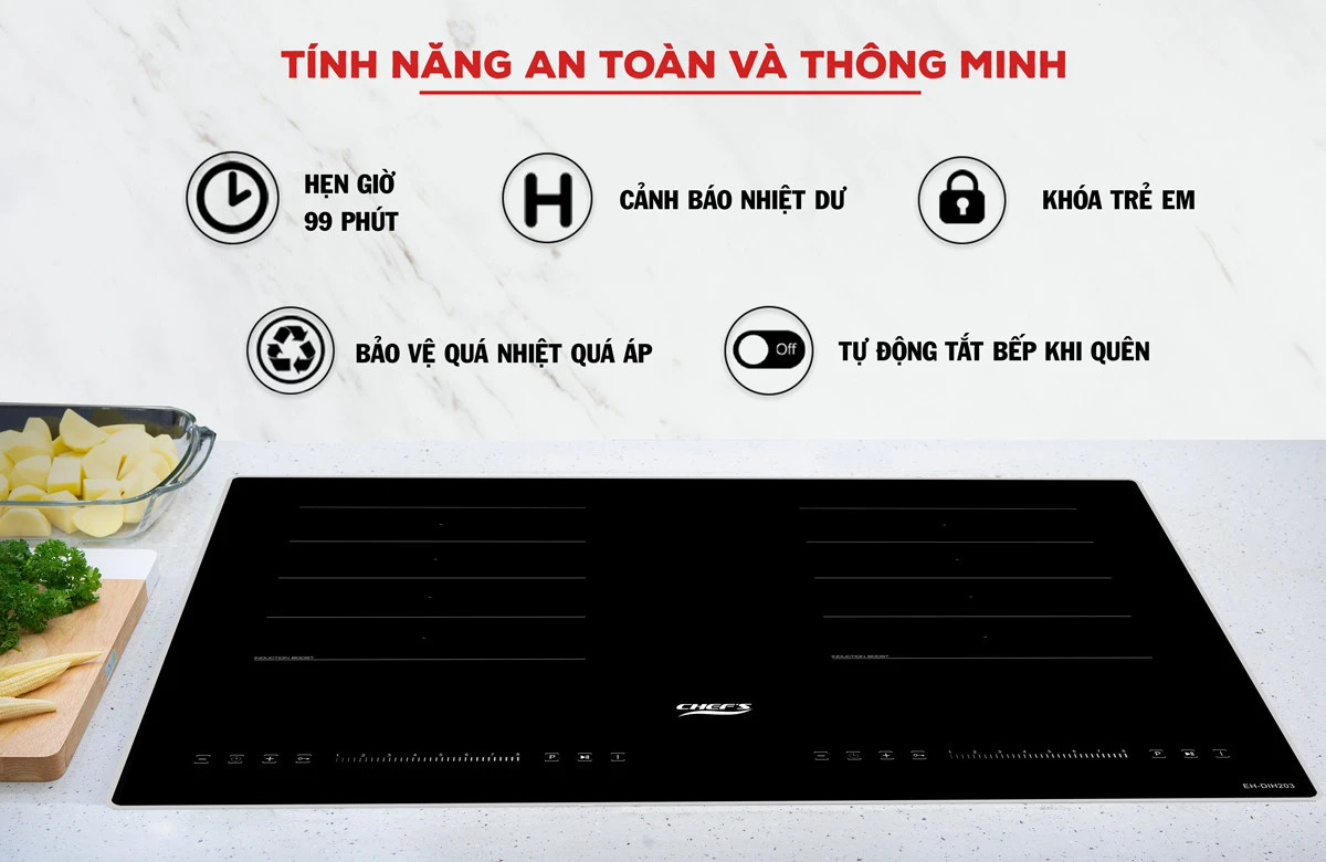 Bếp Từ CHEFS EH-DIH203