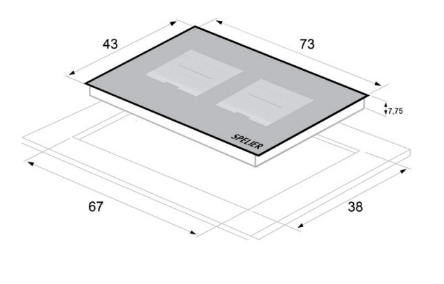 Bếp Từ SPELIER SPE-IC1089B
