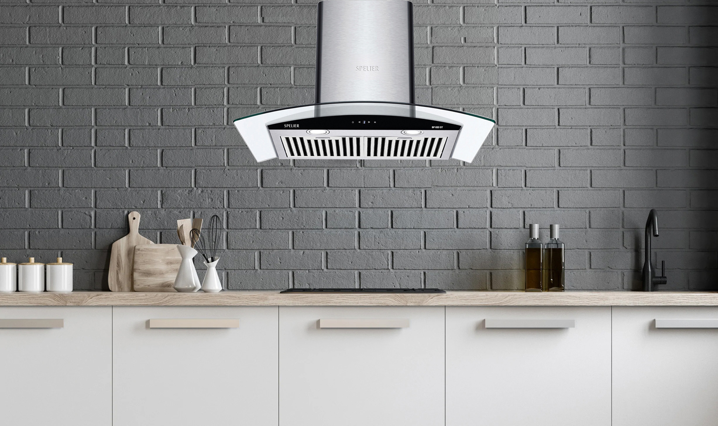 Máy Hút Mùi SPELIER SP-652GT
