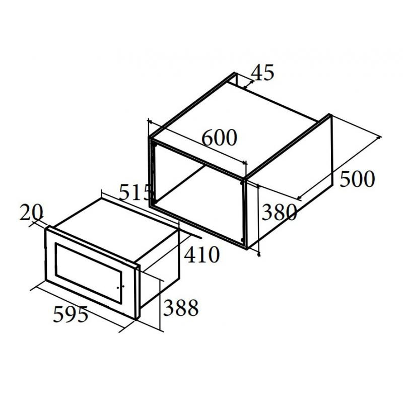 Lò Vi Sóng CATA MC 28 D BK