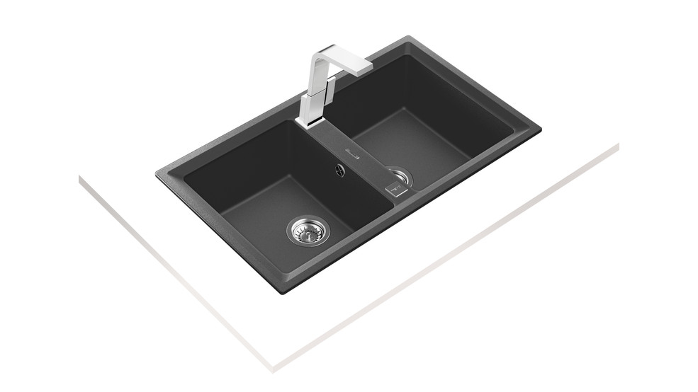 Chậu Rửa TEKA MAESTRO STONE 90B-TG2B(Darkgrey)