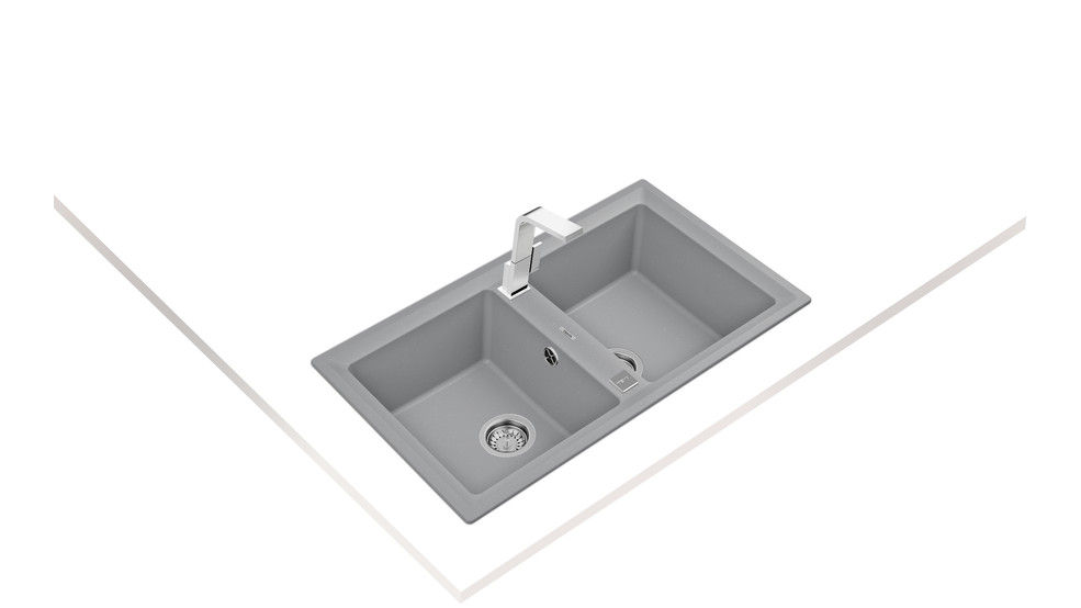 Chậu Rửa TEKA MAESTRO STONE 90B-TG2B(Grey)