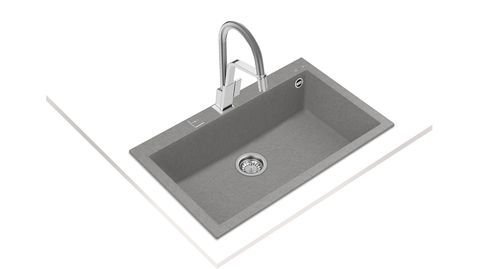 Chậu rửa TEKA MEASTRO FORSQUARE 72.40 TG (Stone Grey)