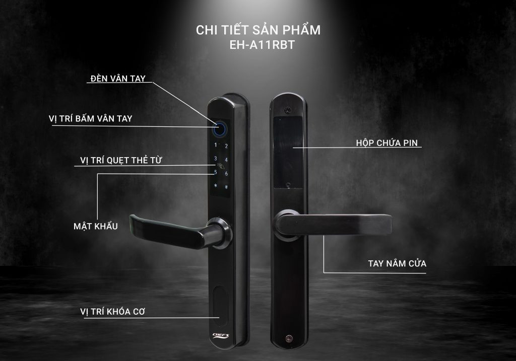 Khóa điện tử CHEFS EH-A11RBT