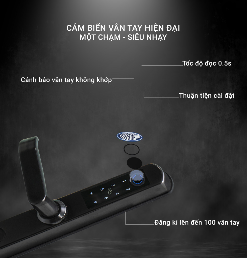 Khóa điện tử CHEFS EH-A11RBT