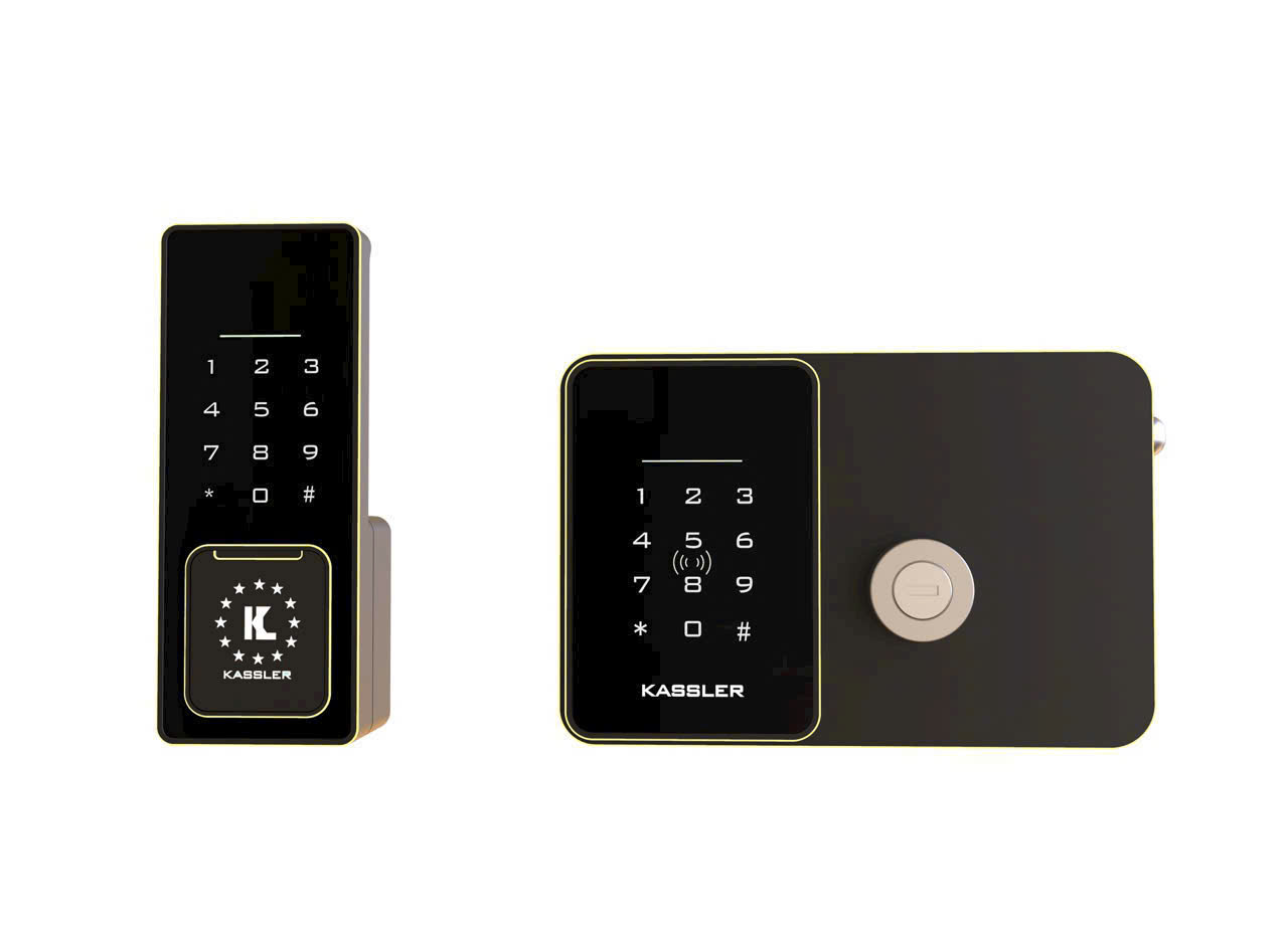 Khóa Vân Tay Cửa Cổng Kassler KL-579 CNC GOLD APP