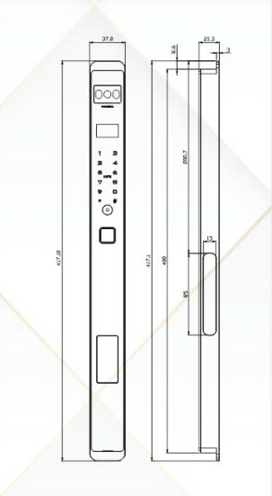 Khóa Điện Tử KASSLER KL-599 VS APP
