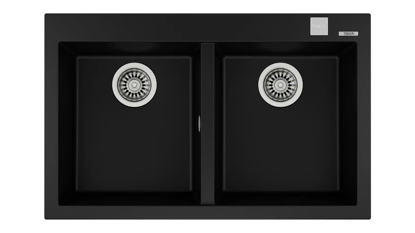 Chậu đá nhân tạo TEKA FORSQUARE 2B 790 BLACK