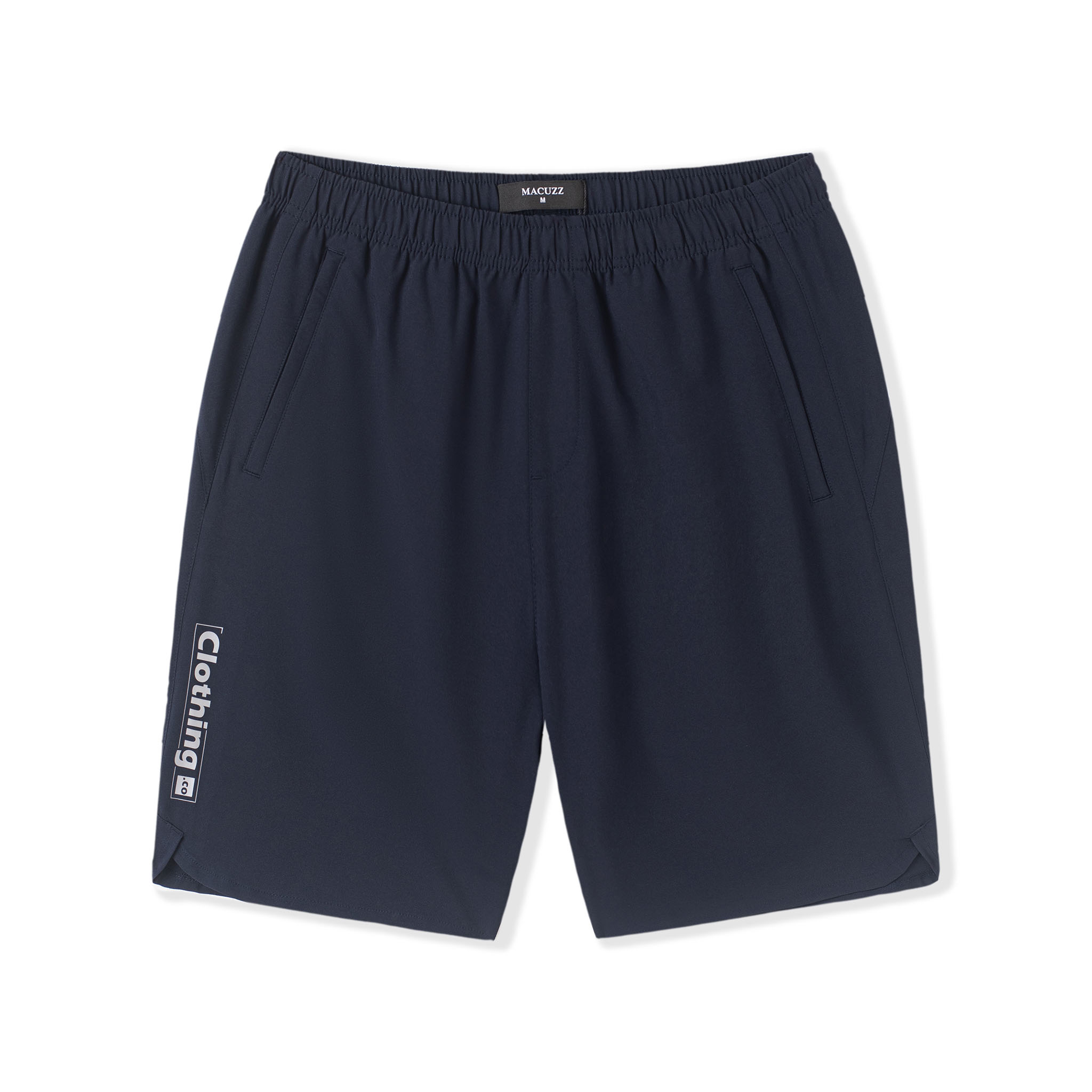 Quần Short Nam Vải Gió Thể Thao Macuzz Màu Đen Xám Chì Navy Siêu nhẹ, Siêu bền màu MQS002-122202