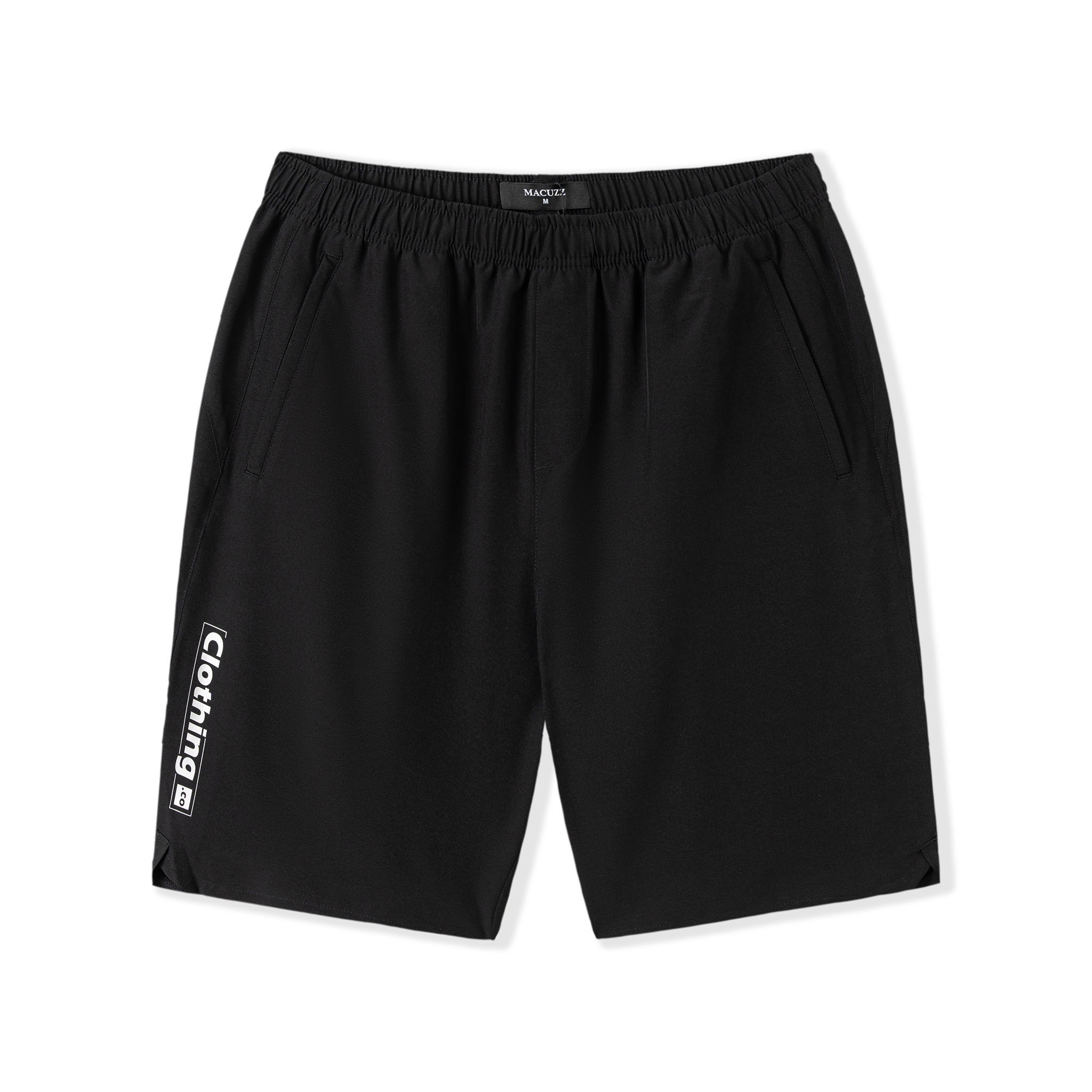 Quần Short Nam Vải Gió Thể Thao Macuzz Màu Đen Xám Chì Navy Siêu nhẹ, Siêu bền màu MQS002-122202