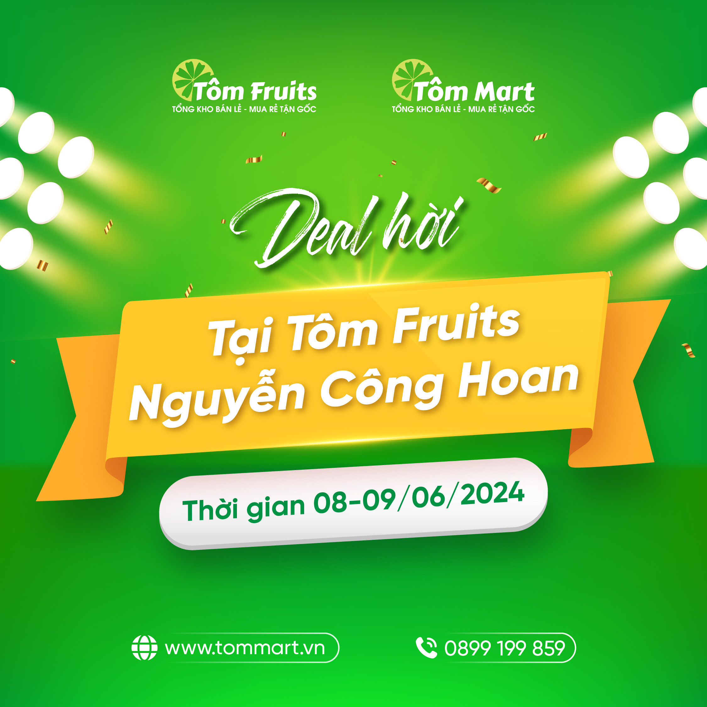 Deal Siêu Hời tại Tôm Fruits Nguyễn Công Hoan