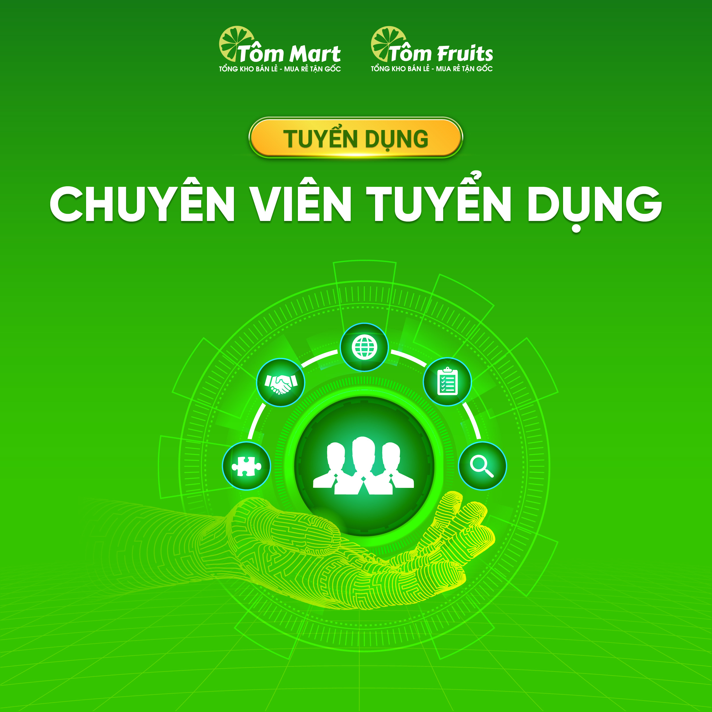 Tuyển dụng vị trí Chuyên Viên Tuyển Dụng