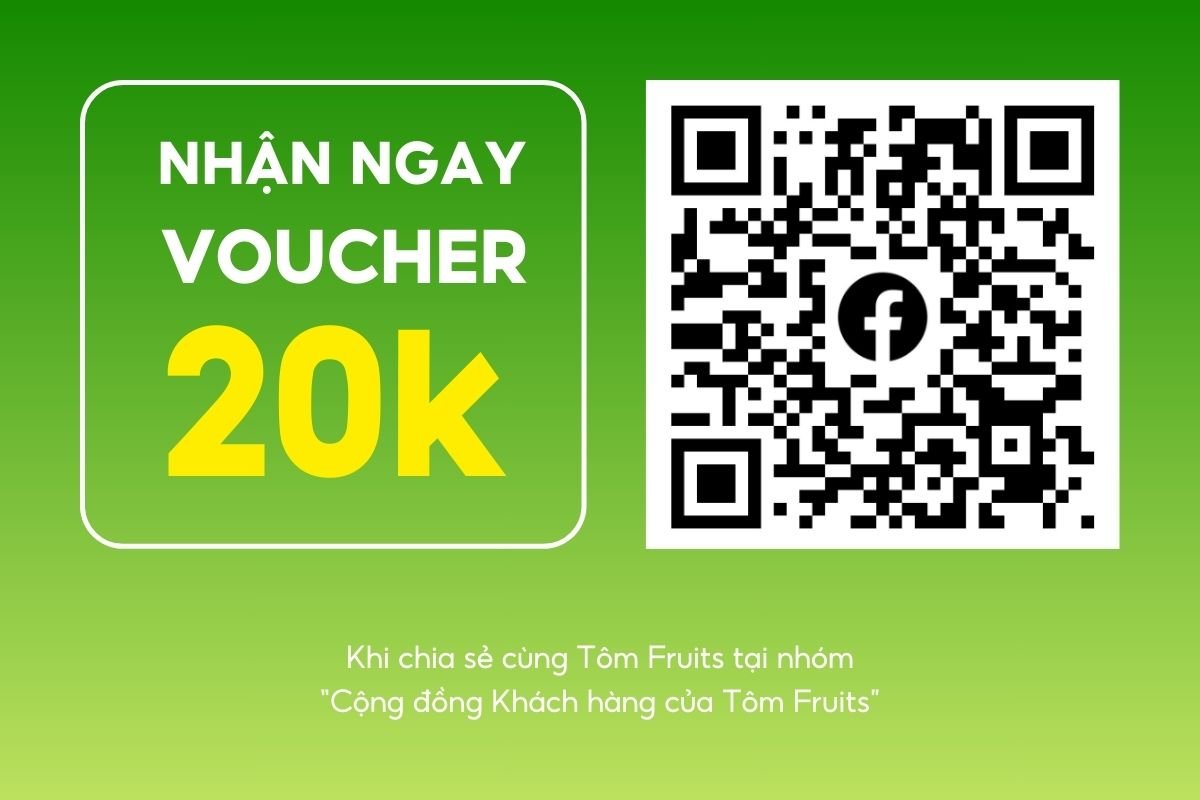 Nhận ngay VOUCHER 20.000đ tại Tôm Mart/Tôm Fruits