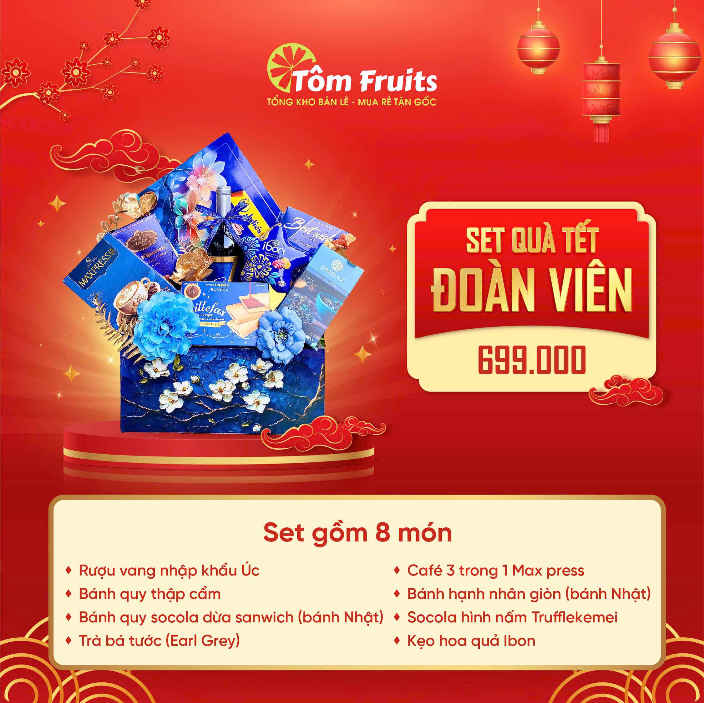 KHÁM PHÁ GIỎ QUÀ TÔM FRUITS CÓ GÌ?
