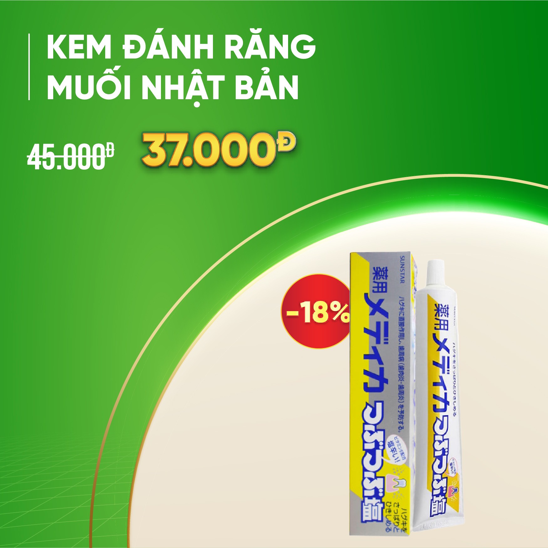 Kem đánh răng muối nhật bản