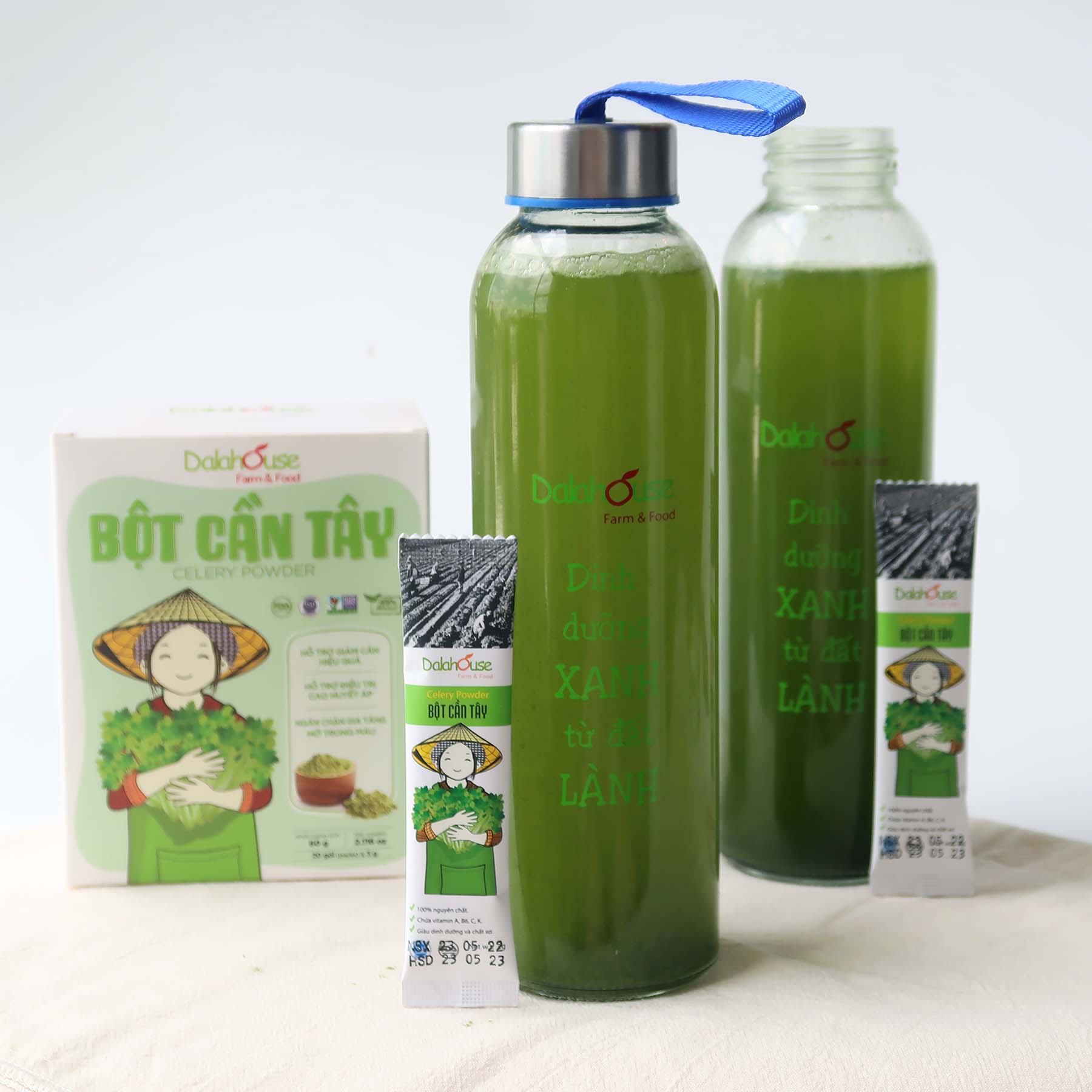 Những Dấu Hiệu Phản Ứng Của Cơ Thể Khi Uống Bột Cần Tây Hữu Cơ