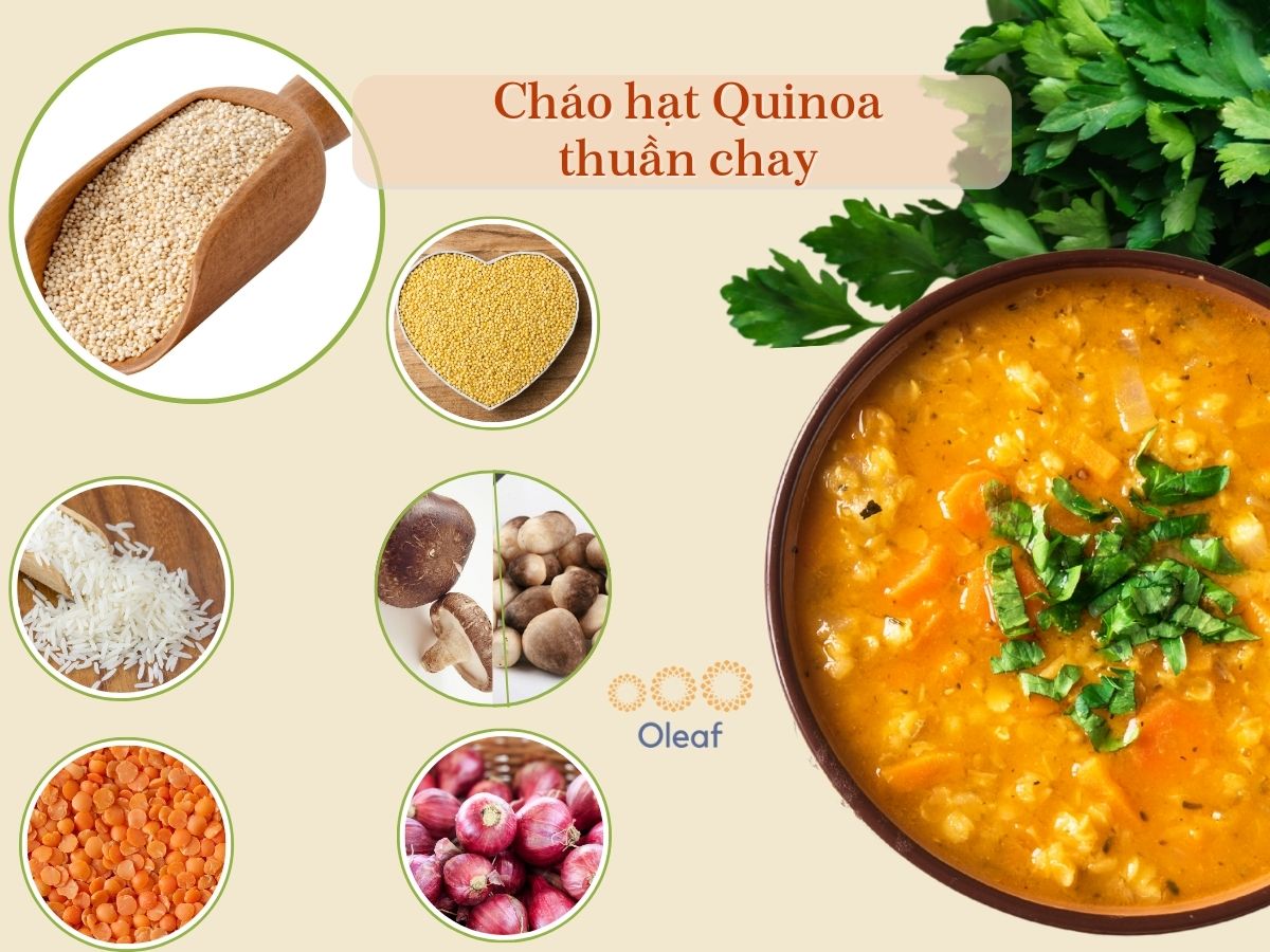Bữa Sáng Dinh Dưỡng Thuần Chay với Hạt Quinoa - Tinh Hoa Sức Khỏe Cho Ngày Mới