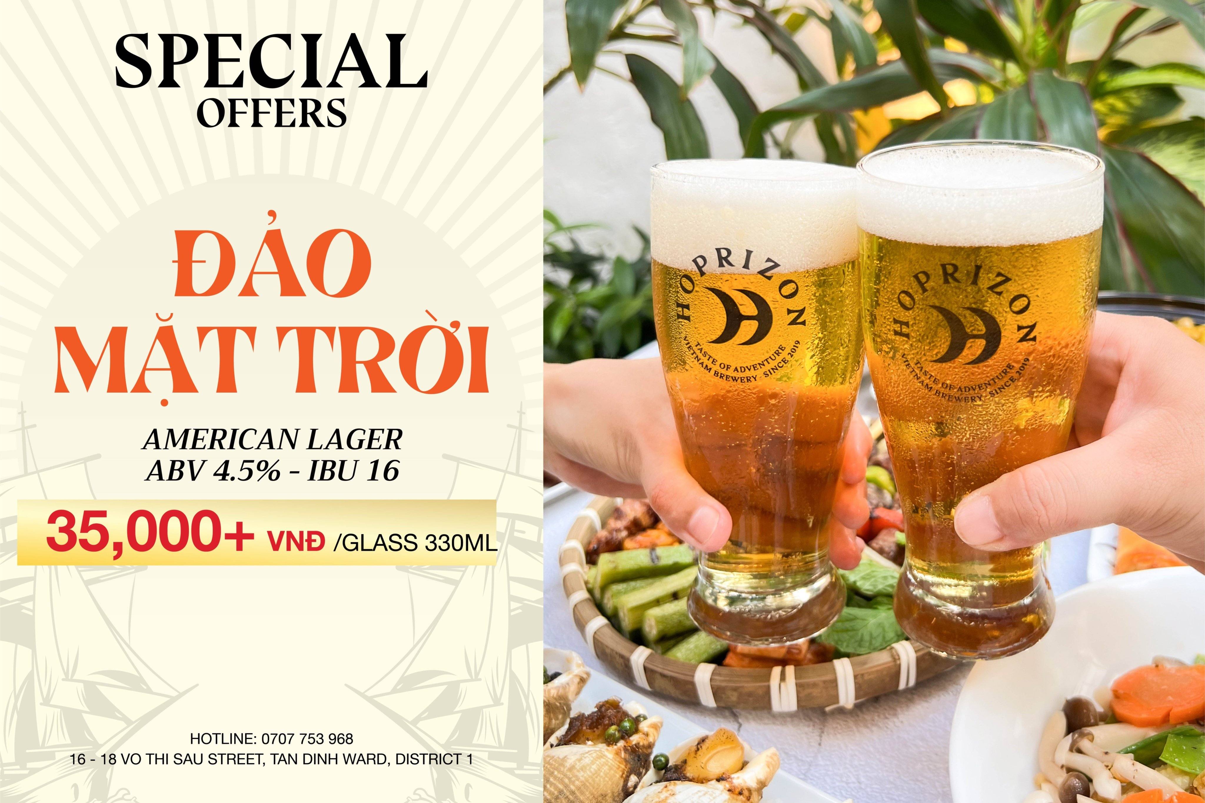KHÁM PHÁ COMBO GIÁ TỐT BẤT NGỜ TẠI HOPRIZON TAPROOM