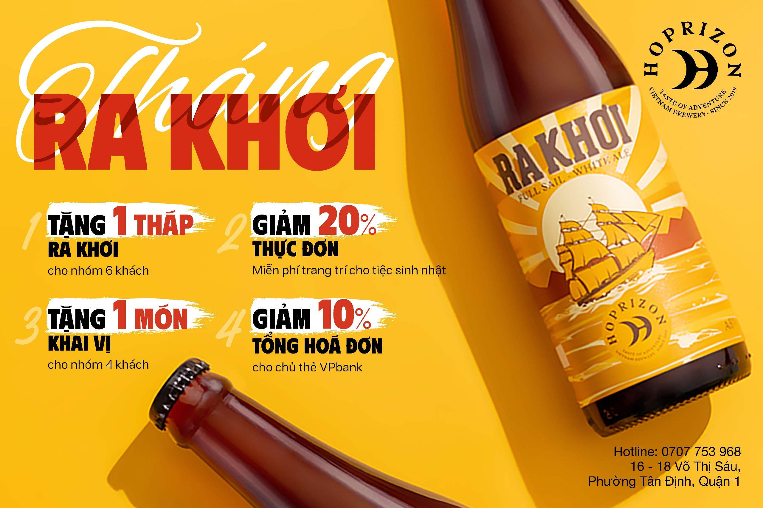 THÁNG 11 -  RA KHƠI CÙNG HOPRIZON!